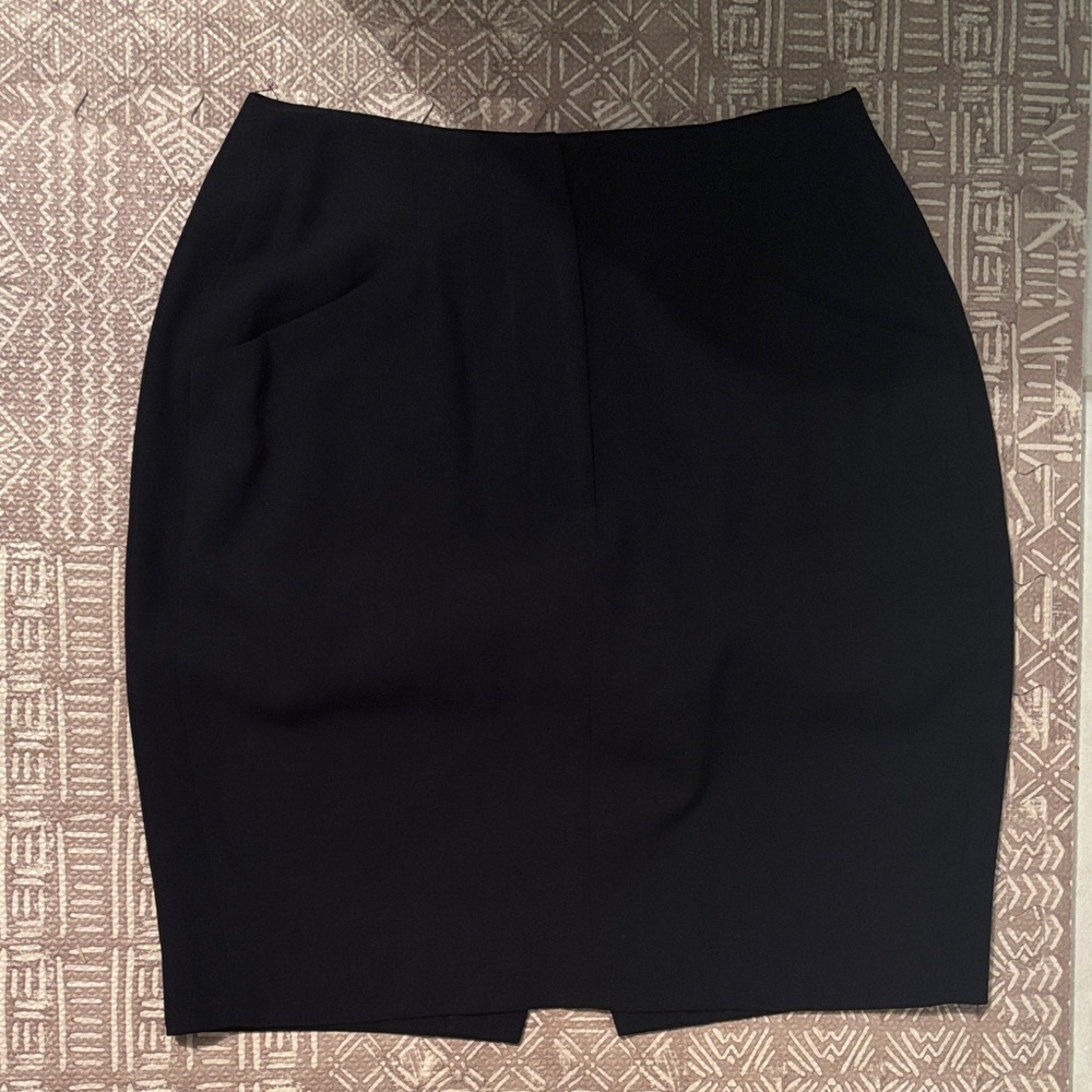 DKNY Classic Black Pencil Skirt